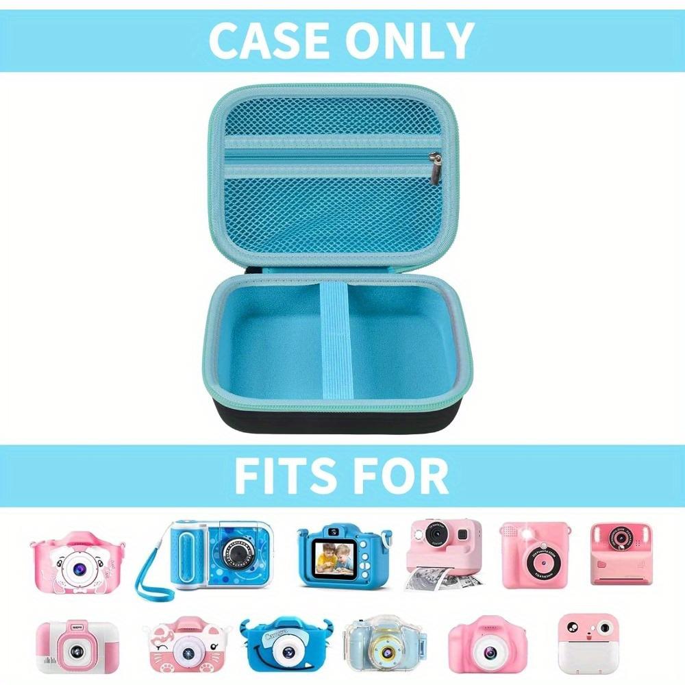 Kids Camera Storage Case with Sturdy Zipper & Handle Compatible for VTech KidiZoom PrintCam/Creator Cam Goopow GKTZ FUNKAM