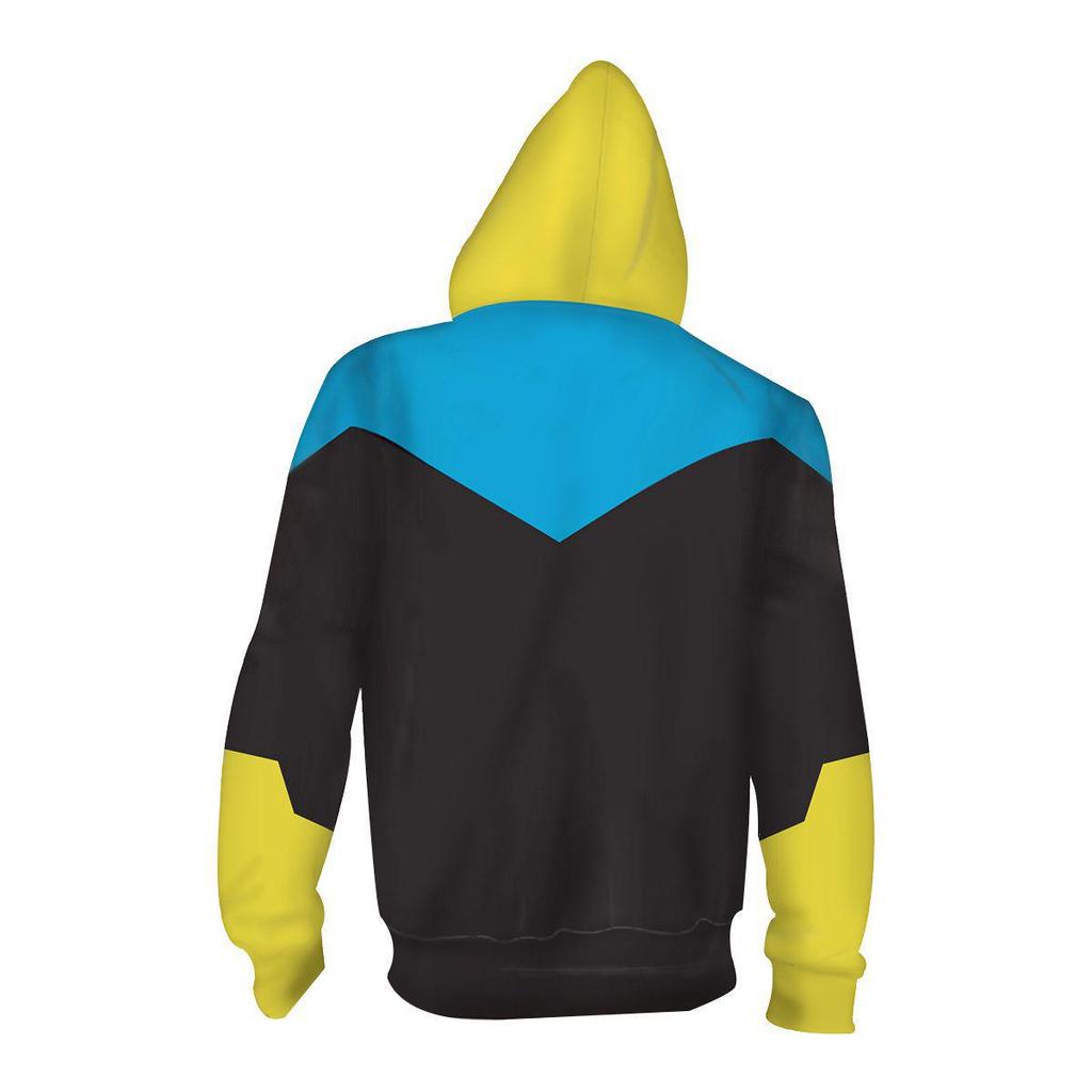 2021 New Arrival Invincible Kids Anime 3D Print Men's Hoodie and Casual Shirt Set