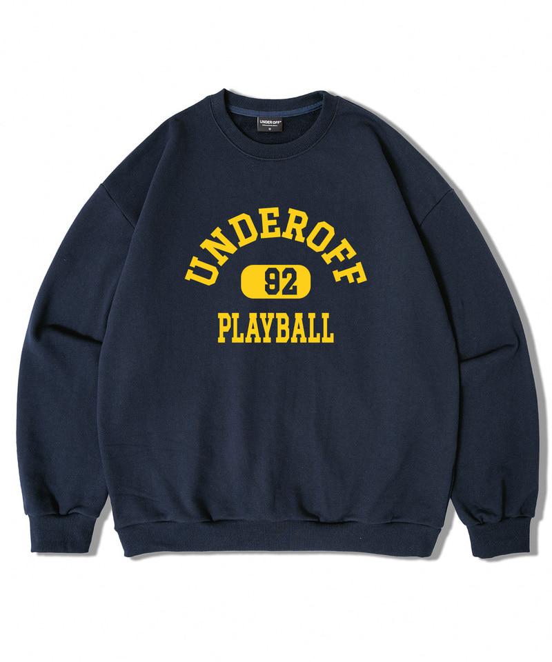UNDEROFF Authentic Relaxed Playball Sweatshirt Dark Grey