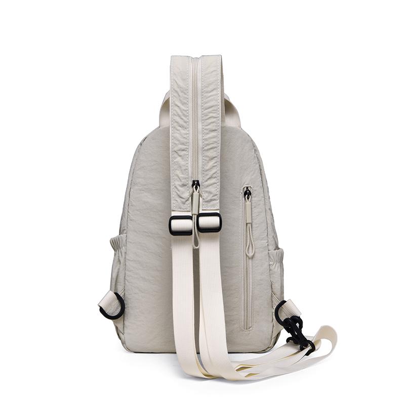 Multi-functional Dual-use Chest Bag Women's Outdoor Lightweight Small Backpack Water-repellent Crossbody Bag