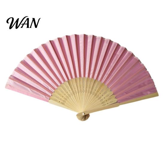 Lightweight Bamboo Fan Chinese Style Silk Folding Fan, Ribs Decorative Handheld Summer Cooling Portable Party Favors for Men Women Wooden