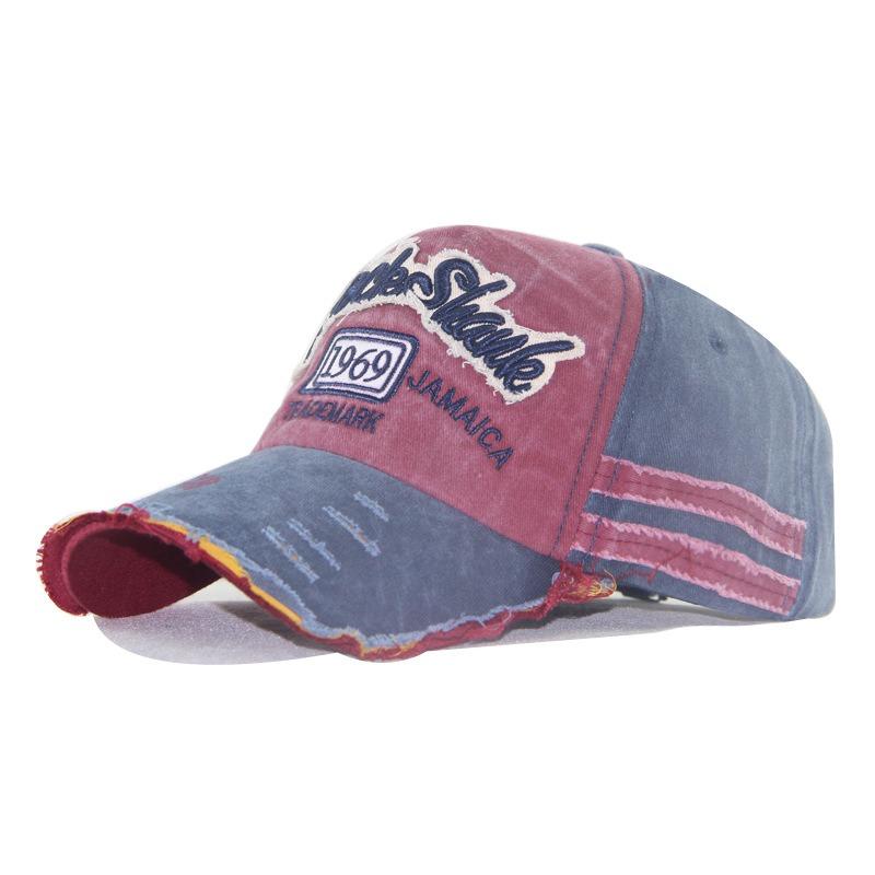 Stylish old broken edge baseball cap, edging your sun hat, sun hat M