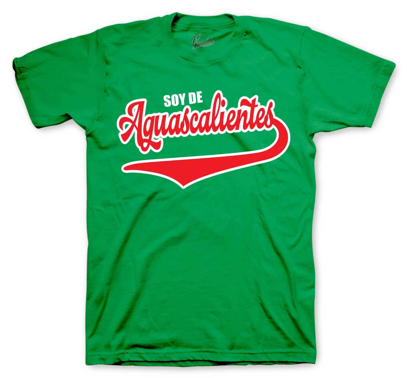

Soy De Aguascalientes Shirt | Green Mexico Orgullo Heritage Tees Camisa XL