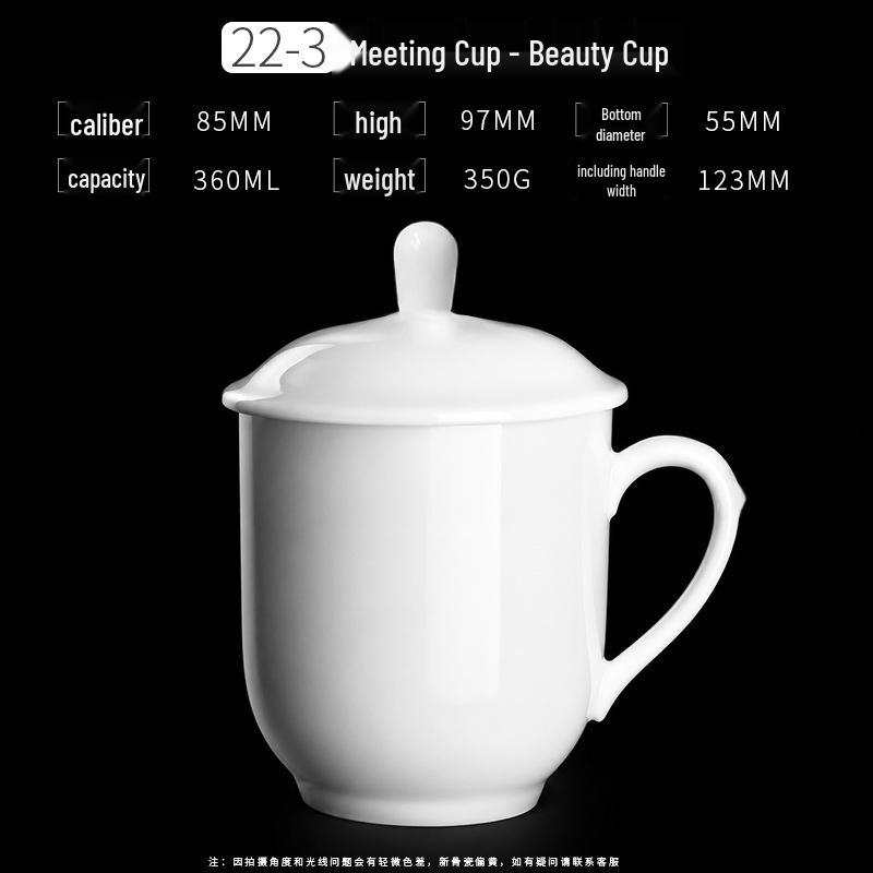 Custom Logo Ceramic Mug: Simple Solid Color Souvenir