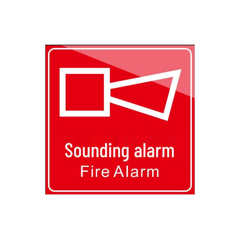 Guanfeng GF Acrylic Fire Alarm Button & Hydrant Sign Standard
