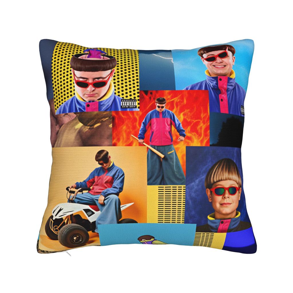 Oliver Tree Rest In Peace Memorial Pillow Cover Fashion Pillow Case For Sofa Car Home Decor Print Cushion Cover Birthday Present