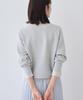 INDIVI for Spring Beautiful Silhouette Dolman Sleeve Knit 12712350 Light Gray Size Knit/Sweater [Washable/Seamless] Women's (011) 38(M)