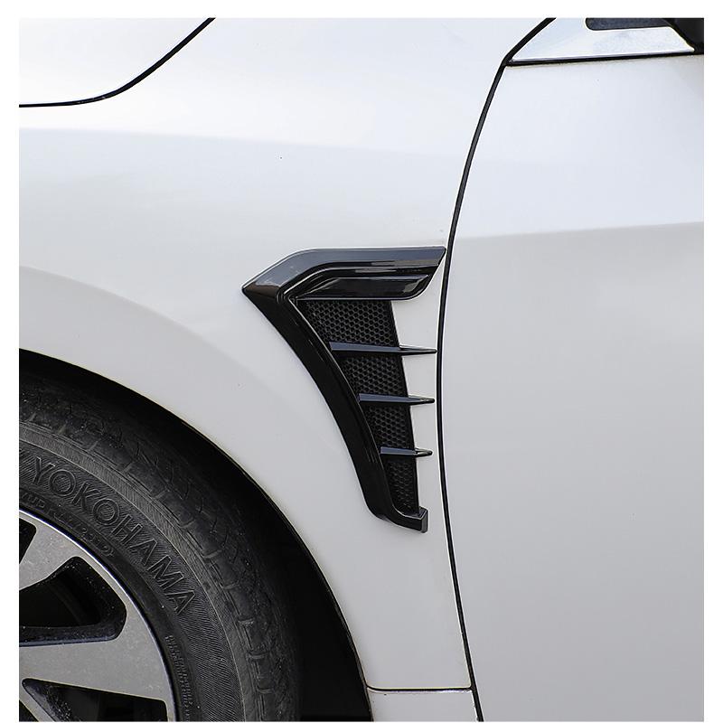 Car leaf panel decorative sticker, simulated air outlet on the side of the car body, car sticker, sports style appearance upgrad
