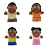 African Family Plush Toy Hand Puppet For Creative Roleplaying