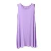 Plus Size Summer Modal Maternity Sleeveless Mid-Length Swing Dress