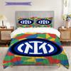 Set tre pezzi Design Emblema Inter (1 * copripiumino + 2 * federa, senza nucleo) Set biancheria da letto Regalo di Natale per compleanno Morbido e confortevole