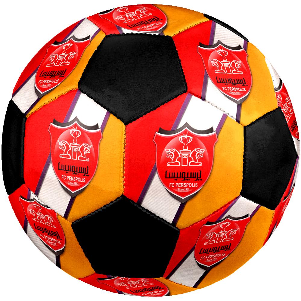 SIZE 5 Persepolis FC Soccer Ball Colorful All Ages Machine Stitched PVC Competition Ready Durable High-Bounce