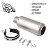 Sporacingrts Motorcycle Motorcycle Universal Exhaust Motorcycle Exhaust Pipe Muffler, Slip-On Muffler, Silencer, Fit, 51mm Pipe,