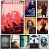 American Classic Movie Braveheart Metal Plaque Decorative Plate Cafe Home Man Cave Metal Tin Sign Wall Decor Metal Signs Poster