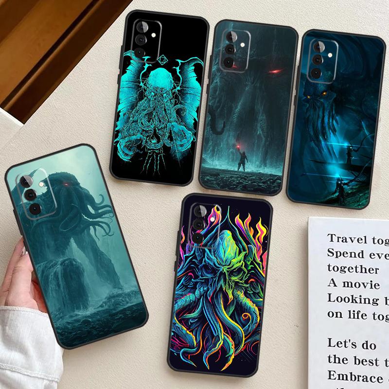 Cthulhu Mythos Case For Samsung Galaxy A12 A22 A32 A52 A14 A24 A34 A54 A53 A33 A13 A15 A25 A71 A51 Cover