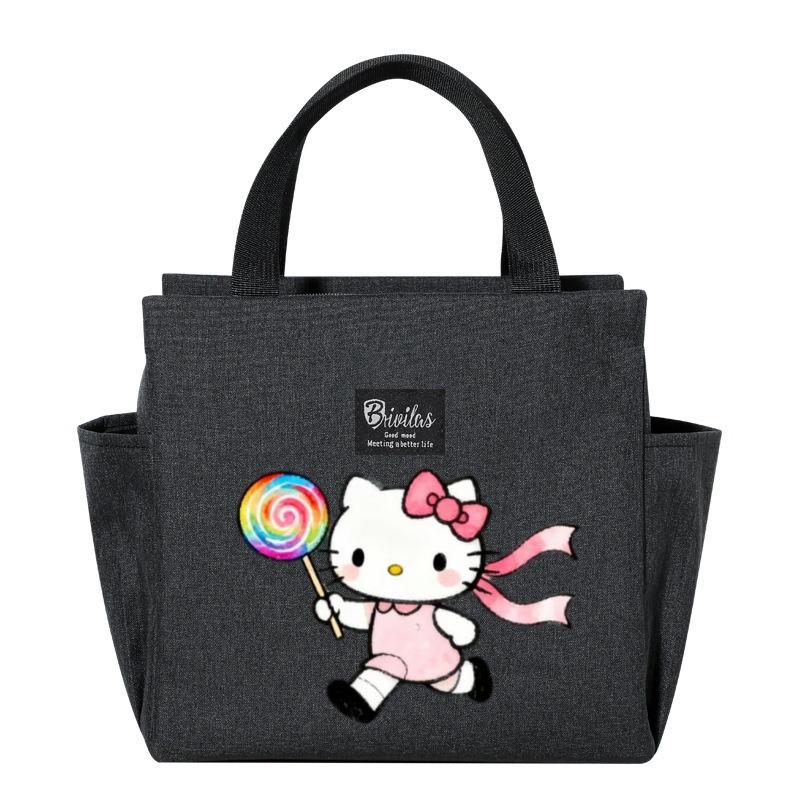 Hello Kitty Insulated Bento Bag - Portable Lunch Box for Picnics & Outings