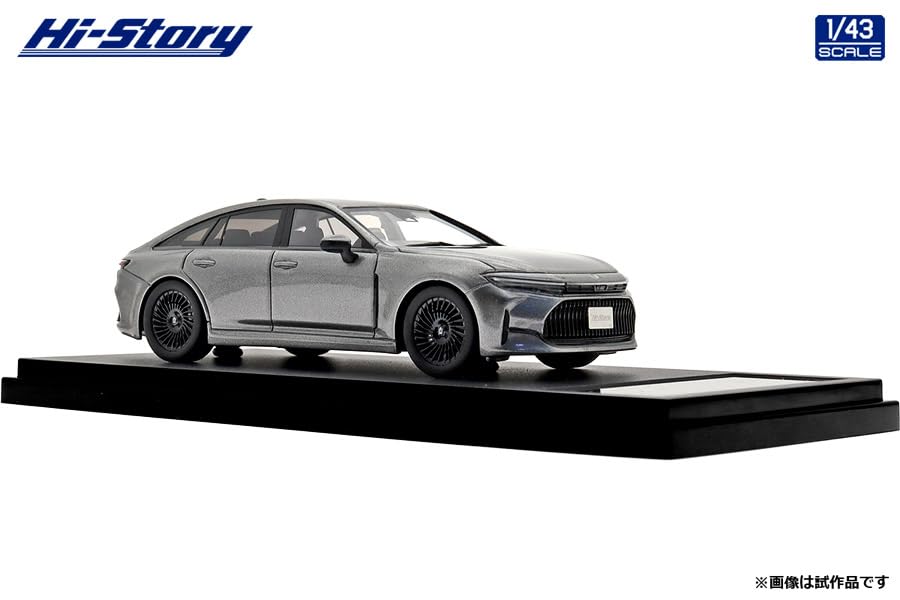 INTERALLIED Hi Story Scale Toyota CROWN Z BLACK PACKAGE Precious Metal Finished Model HS525SL 1/43 (2024)