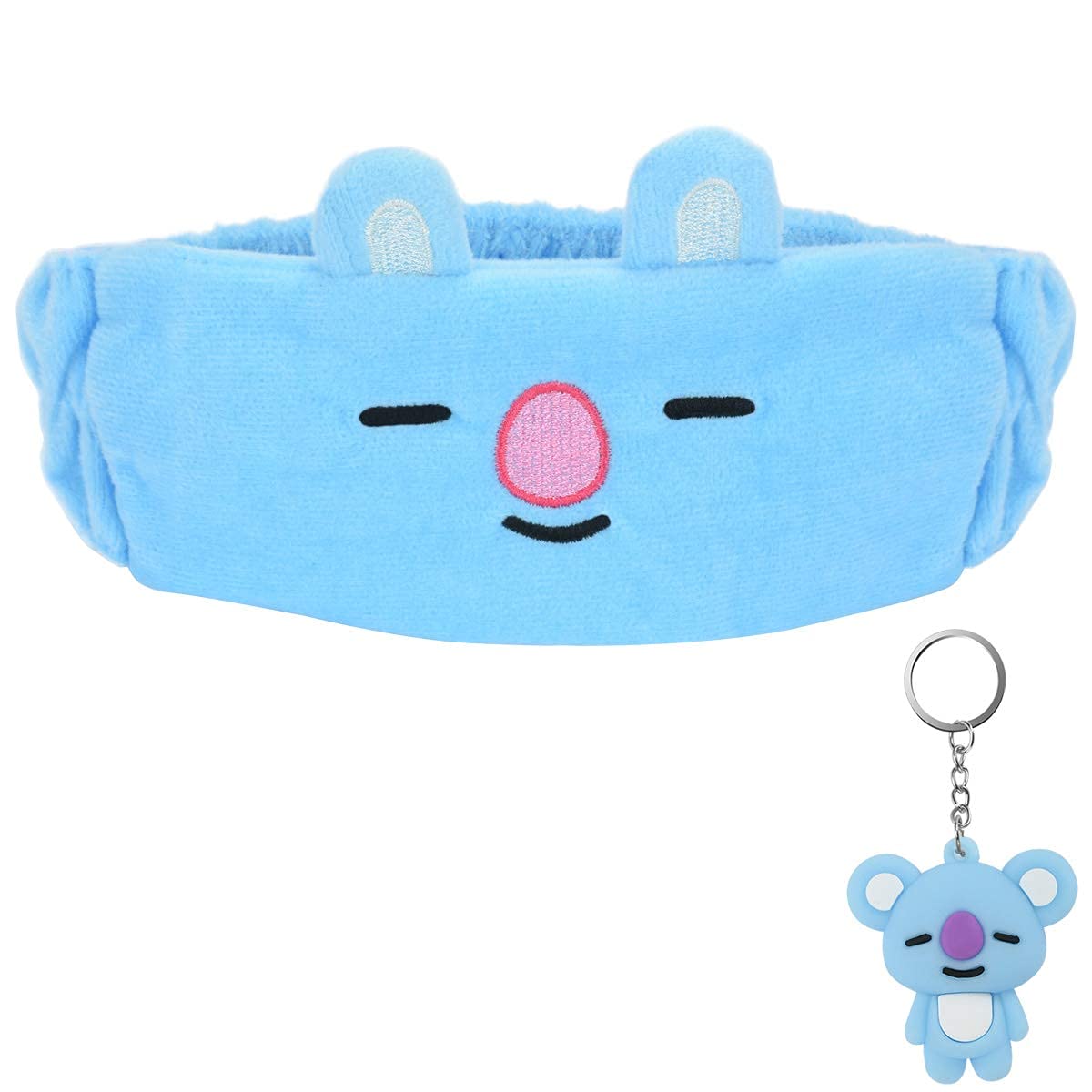 

Shinpro повязка на голову Bangtan Boys Face Wash впитывающая влагу быстросохнущая очищающая повязка для волос милая дорожная повязка на обед KOYA синяя