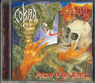 

CD COBRA SKULL Poison In The Bones AHP014 AUSTRAL HOLOCA 2009 Peru Obi Rock Used