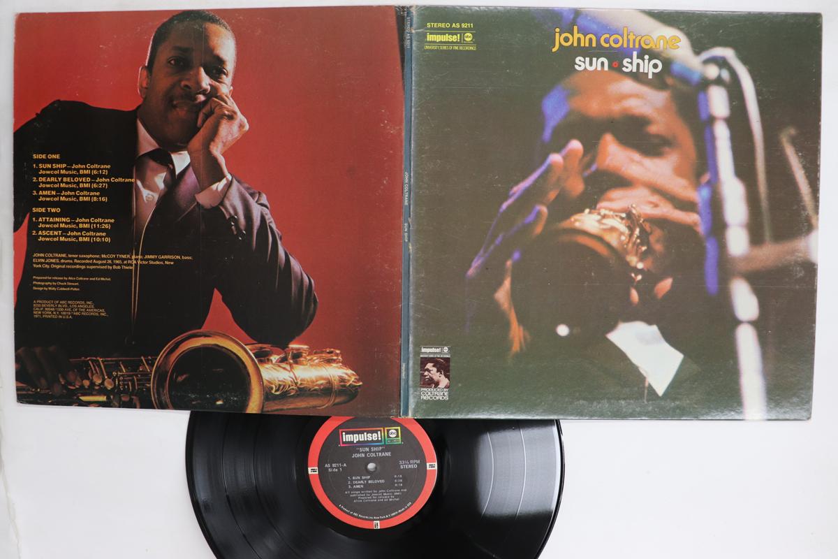 

Виниловая пластинка JOHN COLTRANE Sun Ship AS9211 IMPULSE 1971 США Джаз Б/у