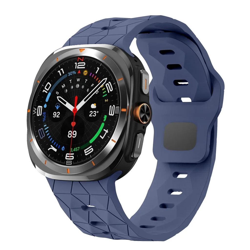 Sportowy Silikonowy Pasek do Samsung Galaxy Watch 7 Ultra 47mm 7 6 5 4 40/44mm Bransoleta do Watch 6 4Classic 43/47mm 5Pro 45mm Pasek