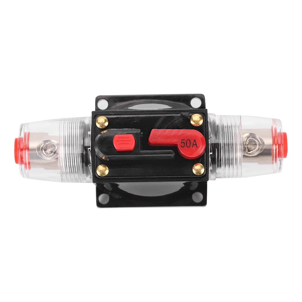 12-24V Car Auto Accessory   Amplifier Reset Circuit Breaker   Holder for Automobile Ship