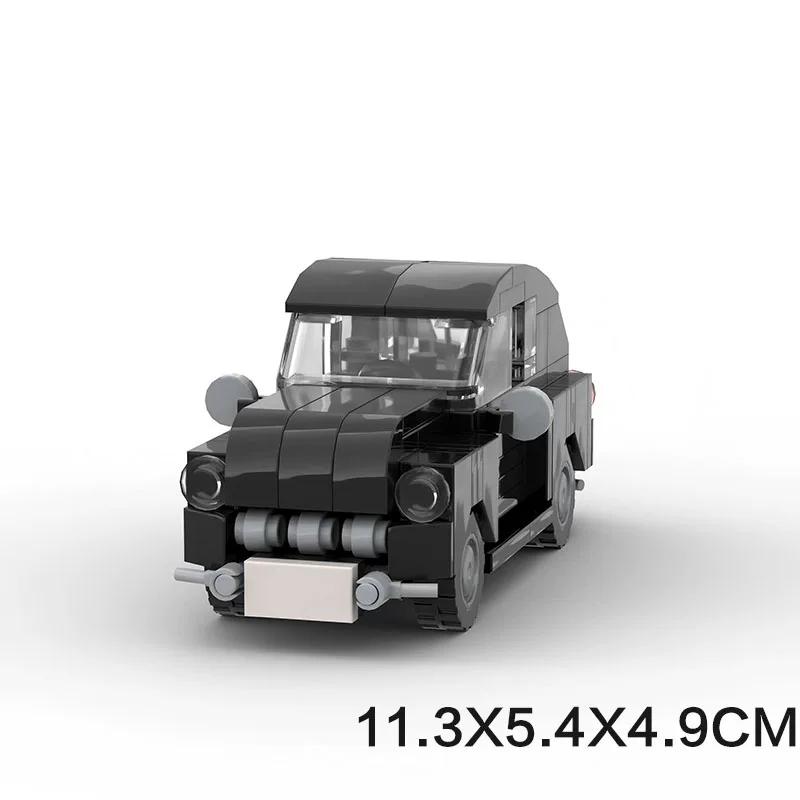 City Speed Small Mini Car Truck Sedan Model Puzzle Children's Intellectual BUilding Blocks Toys Assembly Decorative Ornaments