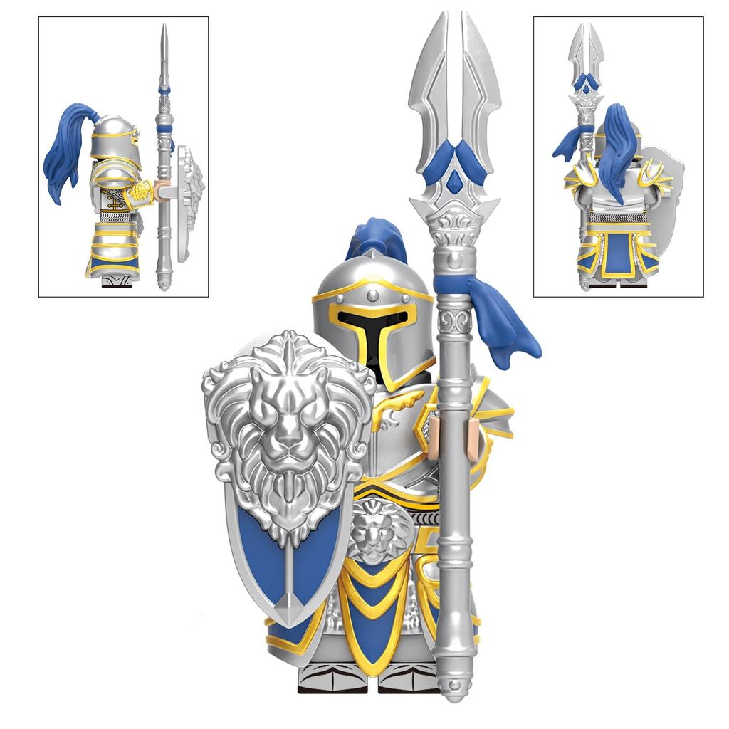 Particle Assembly Army Building Block Minifigure Toys