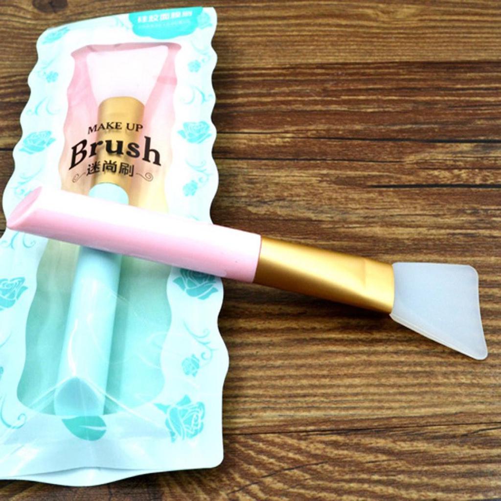 2Pcs Women Facial Maskup Tools Beauty Makeup Foundation Soft Silicone B