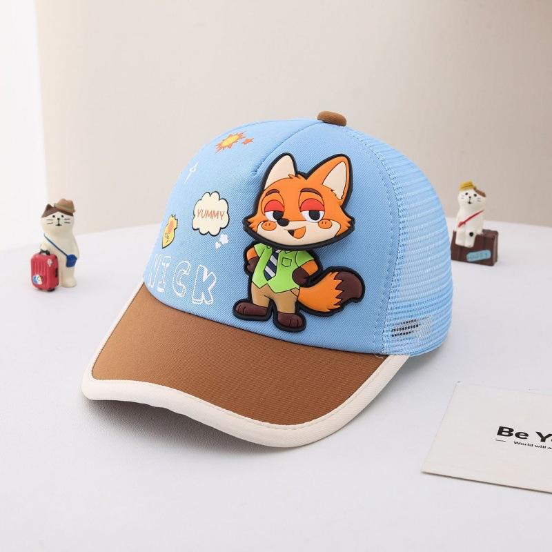 Kids Cartoon Baseball Cap Spring Summer Sun Protection Visor Hat For Boys Girls Cute And Versatile Outdoor Wear