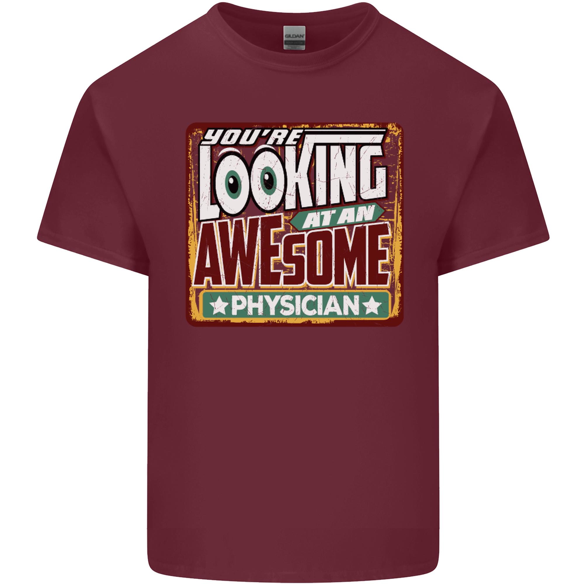 Youre Looking at an Awesome Physician Unisexs Light Cotton TShirt S