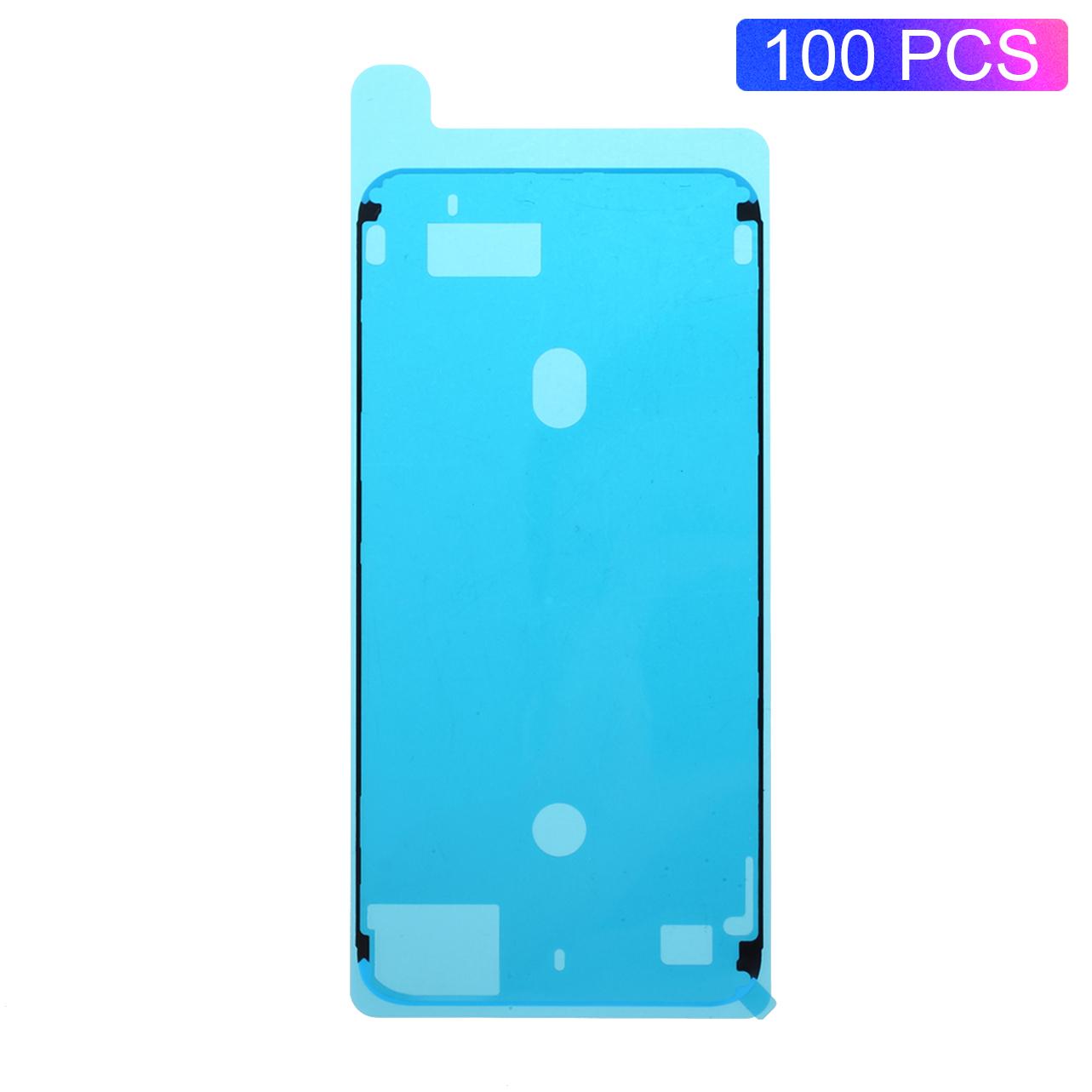 

100Pcs/Pack Middle Plate Screen Frame Adhesive Stickers for Apple iPhone 8 Plus 5.5 inch White