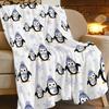 Red Mushroom Printed Blanket for Sofa Bed Travel Camping Living Room Office Conditioning Blanket for All Seasons Gifts