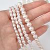 Silver 18K Gold 3mm 4mm 5mm Layered Natural Freshwater Pearl Necklace
