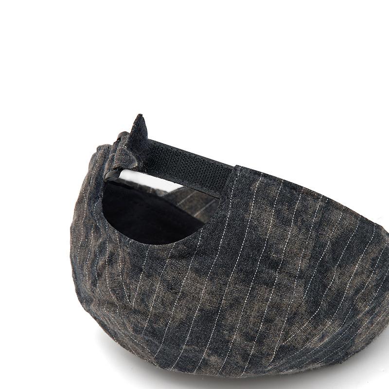 Béret octogonal vintage pour homme, printemps-été, style gavroche tie-dye.