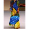 Summer Print Long Dress Women Beach Holiday Loose 3D Skirt