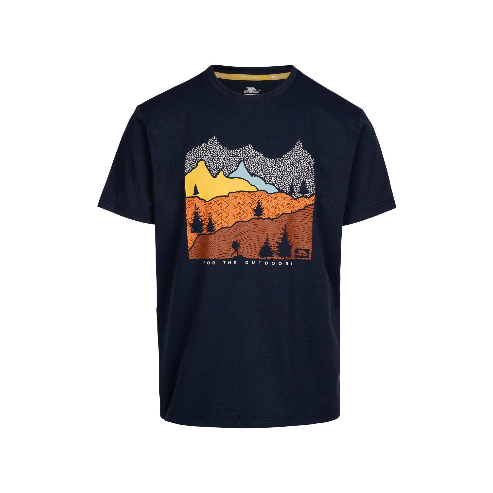 Trespass Mens Danub TP75 Round Neck T-Shirt L Vloot