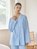 HUGDAY Lore Check Cotton Pajama Set