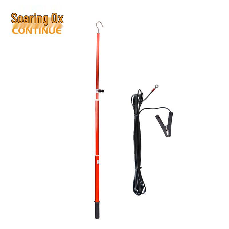Chongtianniu High Voltage Telescopic Resistive Discharge Rod