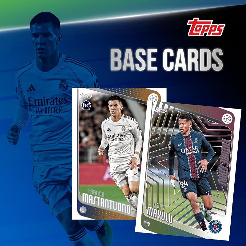 2025-26 Topps UEFA Club Competition Football - Factory Sealed - Value Box