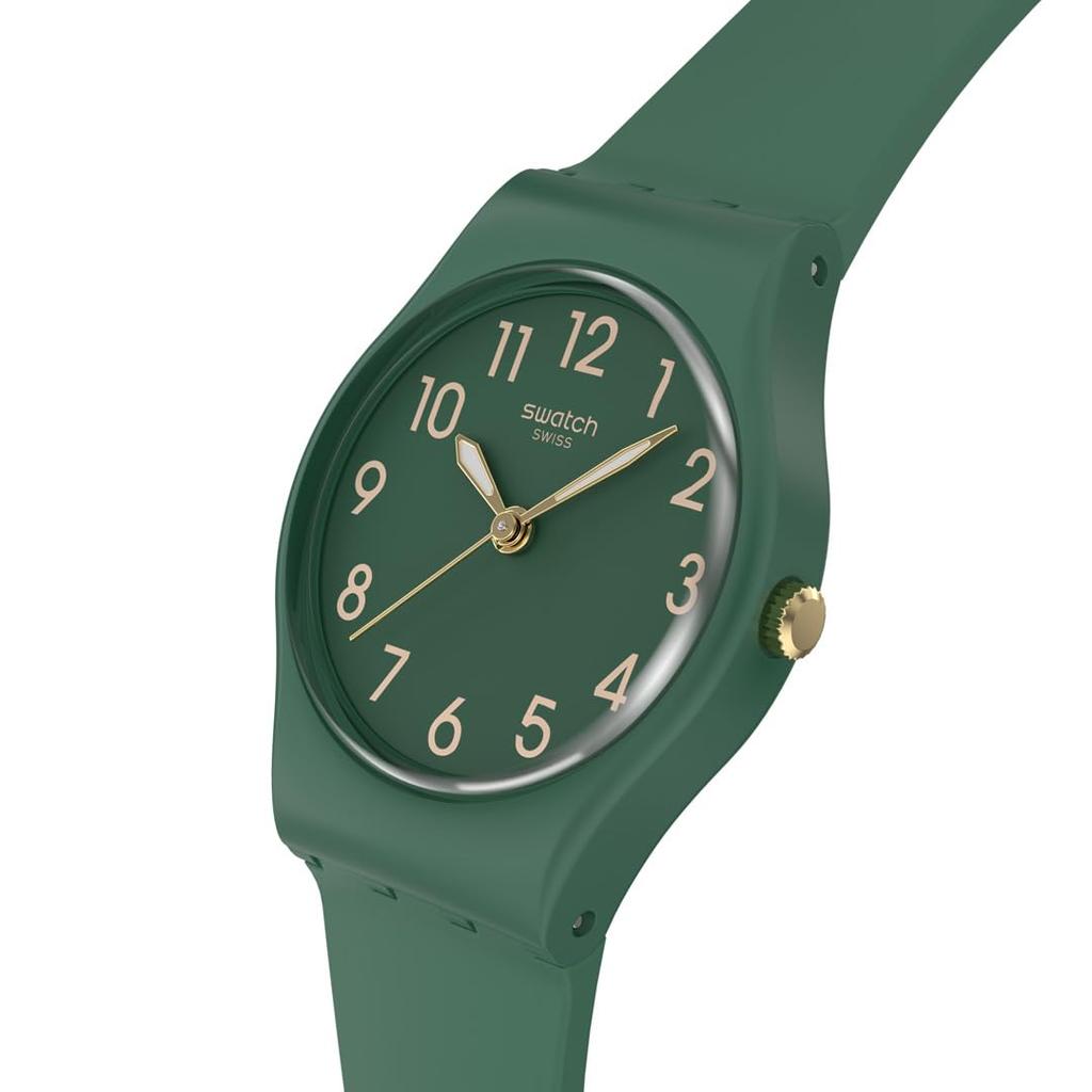 Swatch NOTES OF PECAN LG130 Women's Green Watch