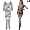 Ženy větší velikosti Žhavé Sexy Body Punčochy Spodní prádlo Květinový vzor Síťované Body Punčochy Body Spodní prádlo Punčochové kalhoty Spodní prádlo Punčochové kalhoty Sexy kostýmy