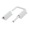 Secure Your Sliding Patio Doors and Barn Doors with This Stainless Steel Lock Featuring Multi-Angle Installation