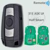DR CAS3 System ID46 Chip 315/434/868 MHz Halbe Smart/Keyless Go Auto-Fernschlüssel für BMW 1 3 5 X3 X5 X6 E60 E61 E70 E71 E87 E90 Z4