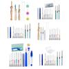 Punch Needle Set Punch Needle Tool with Seam Ripper Needle Threader for Beginner DIY Embroidery Floss Cross Stitching