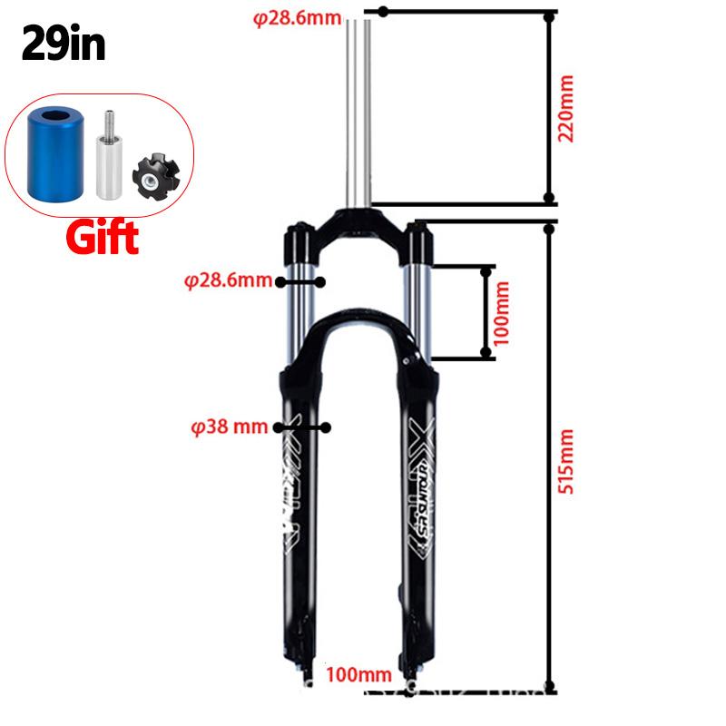 SUNTOUR XCM MTB Fork 26 27.5 29 inch Shoulder Control Locking Mechanical Aluminum Oil Spring Fork 100mm