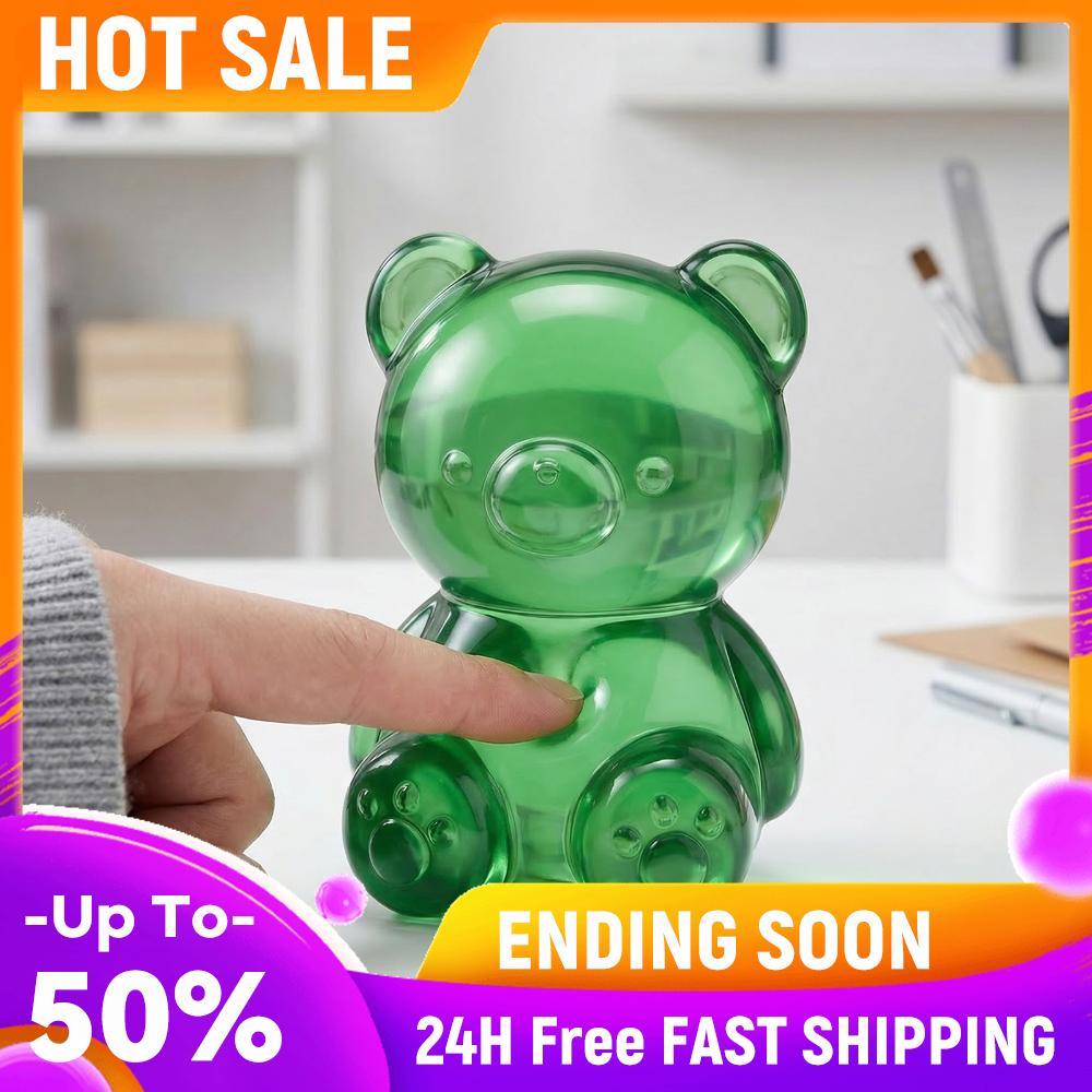 

4Pcs High Density Balls Multi-Purpose Soft Decompression Sensory Toy Gummy Sugar Bear Toys Party Favors Birthday Gifts China Mainland