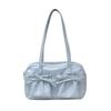 Y2k Ballet Bow Tie Shoulder Bag Korean Women's Handbag Fashion Ribbons Bowling Tote Bag  Ladies
