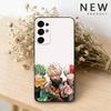 B-Boku no Hero A-Academia phone Case For Samsung S26,25,24,21,22,23,30,20,Ultra,Plus,Fe,Lite Black Soft Cover