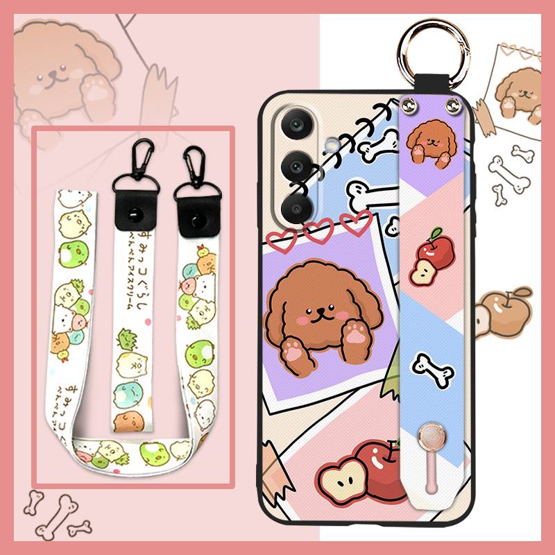 Modedesign Ring Handyhülle Für Samsung Galaxy M56 5G/SM-M566B Armband Staubdicht Wasserdicht Weiche Hülle Schutz